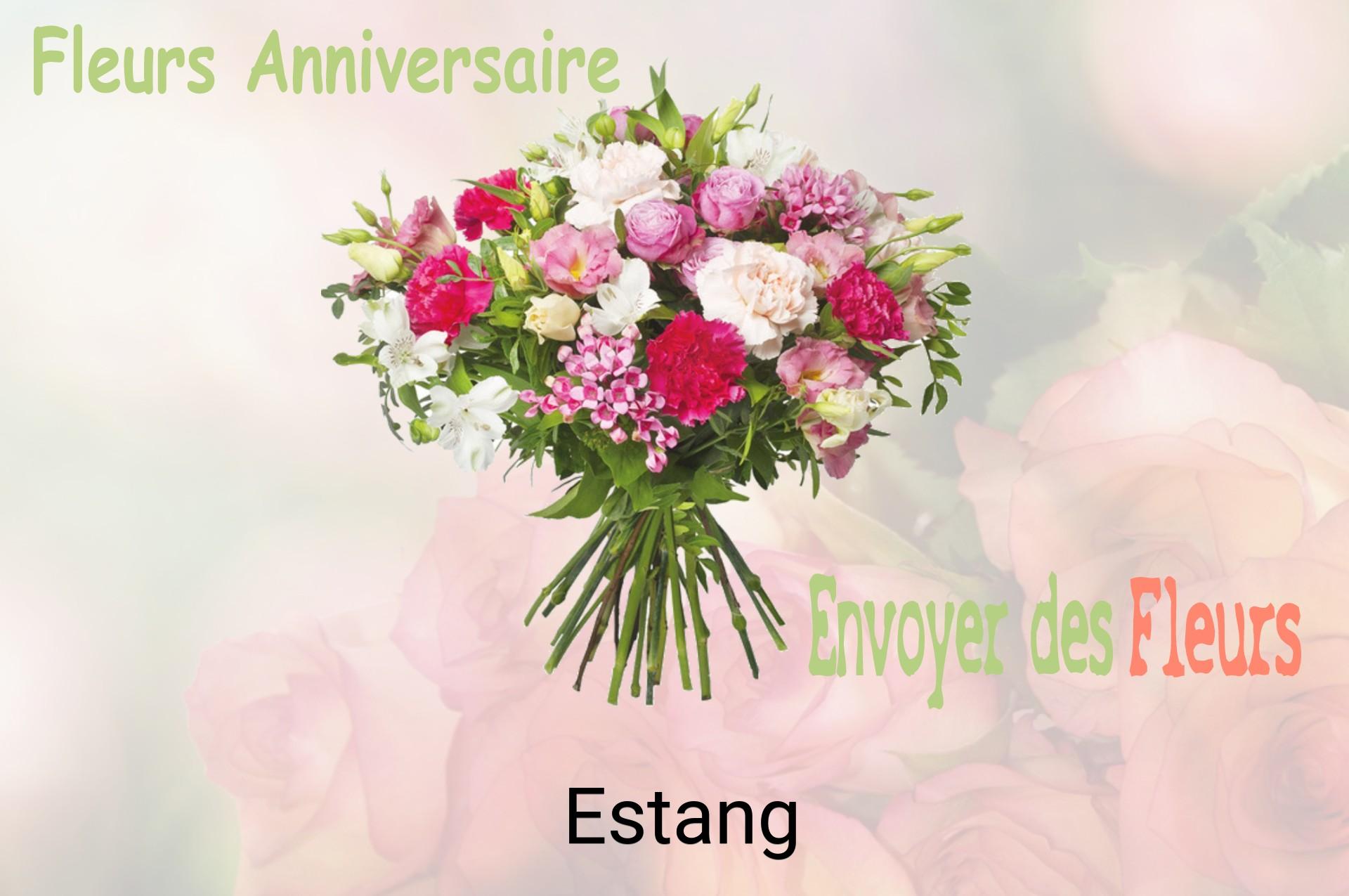Bouquet de fleurs d’anniversaire livré à Estang